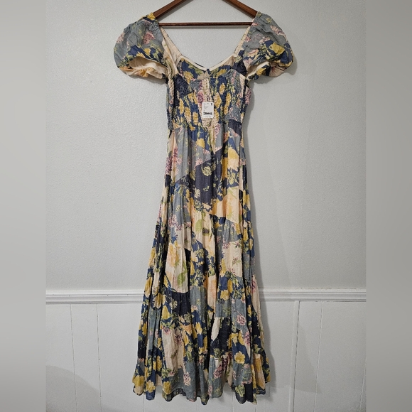 Free People Sundrenched Maxi Dress M - Picture 4 of 7